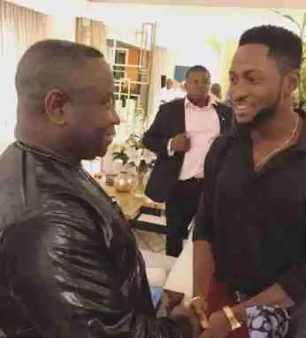 #BBNaija 2018 Winner Miracle Meets President Of Sierra Leone Julius Maada Bio